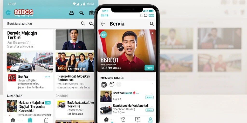 Tampilan antarmuka 88BOS yang menarik dan informatif.