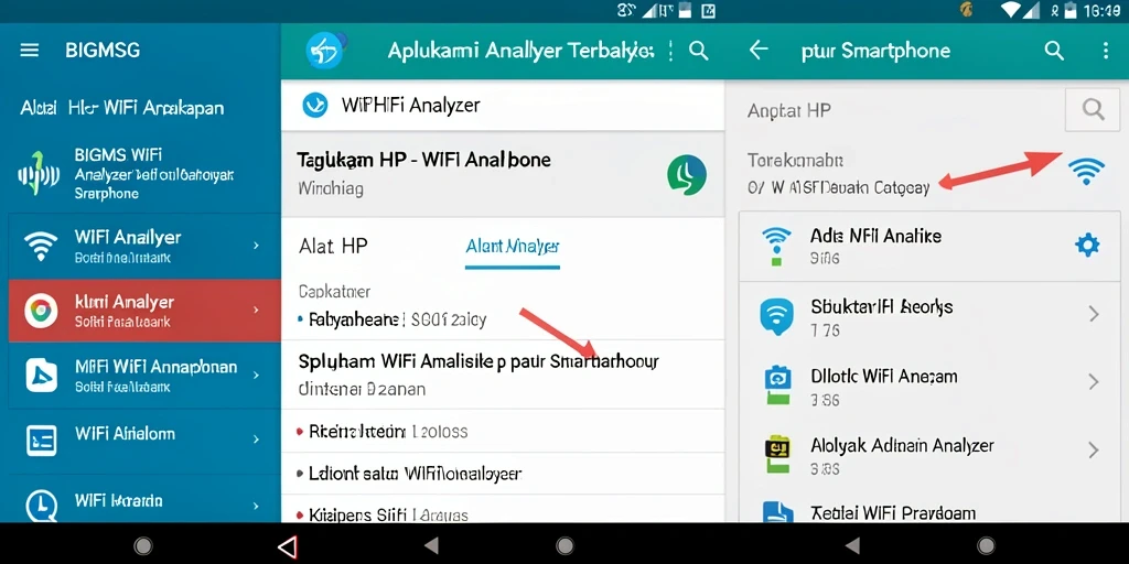 Tampilan antarmuka aplikasi BIGMSG yang intuitif dan informatif.