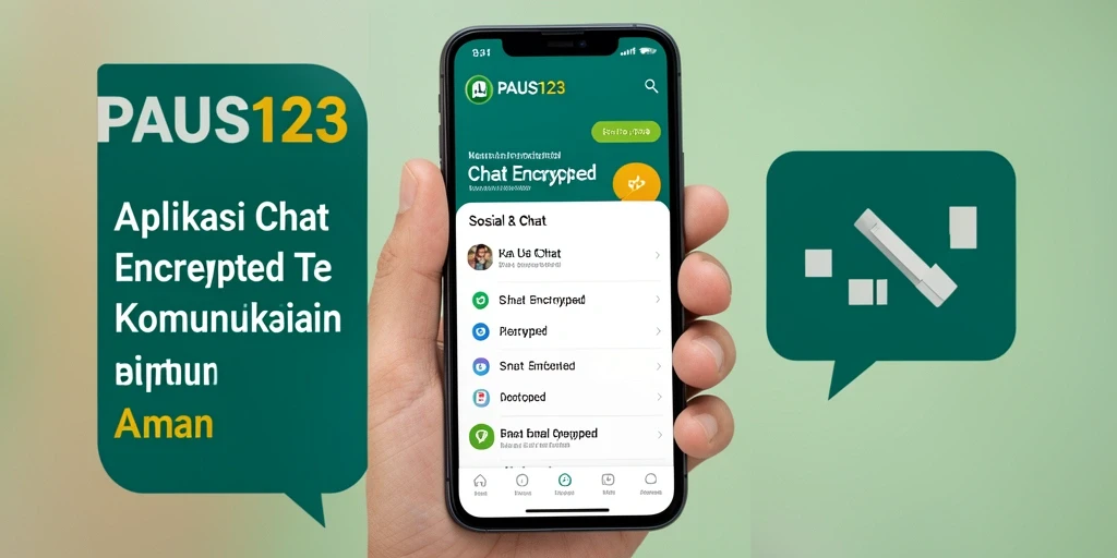Antarmuka PAUS123 yang intuitif dan aman untuk chatting.