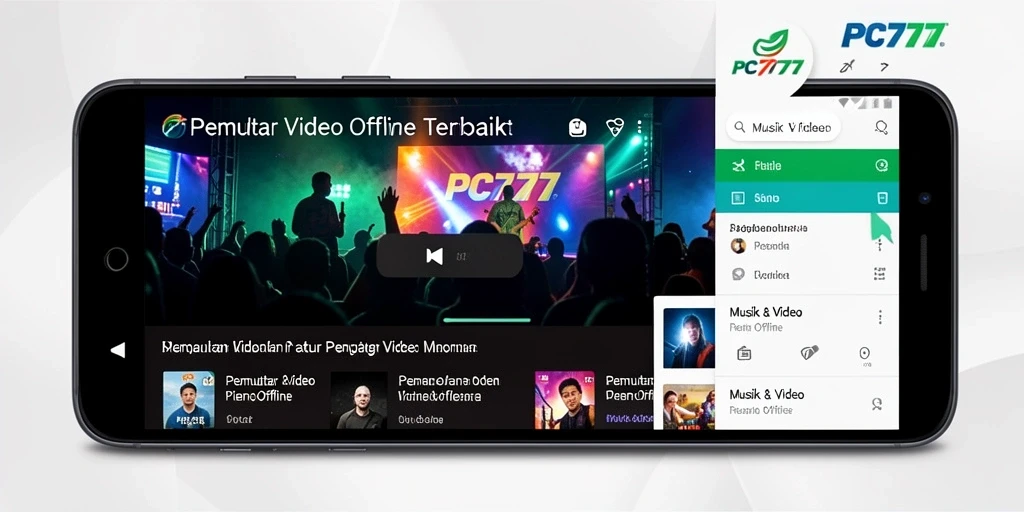 Tampilan antarmuka PC777 yang sederhana dan fungsional.