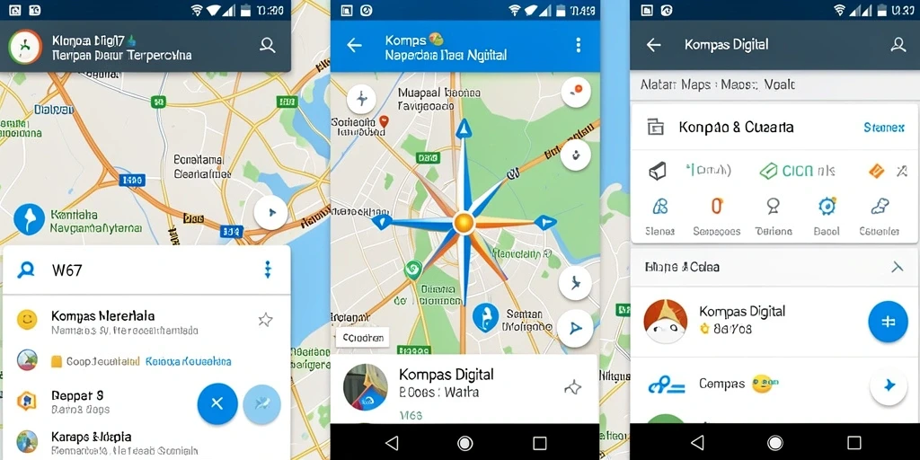 Tampilan antarmuka W67 yang intuitif dan fungsional.